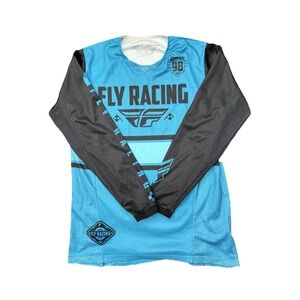 Fly Racing Kinetic Era Jersey Shirt Mens Large Motocross BMX MX Lightweight